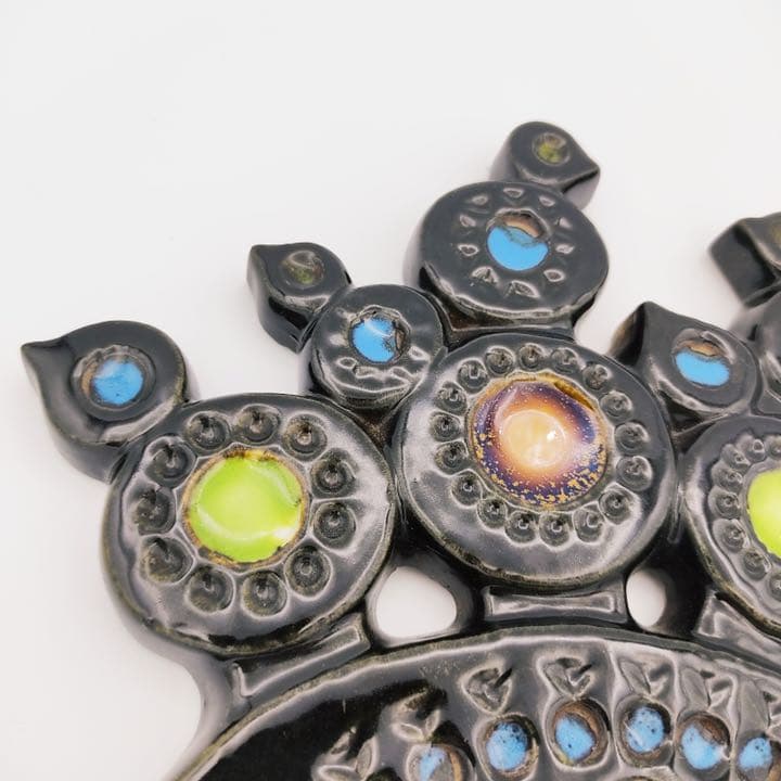 Britt Louise Sundel　鳥の陶板 Gustavsberg 北欧