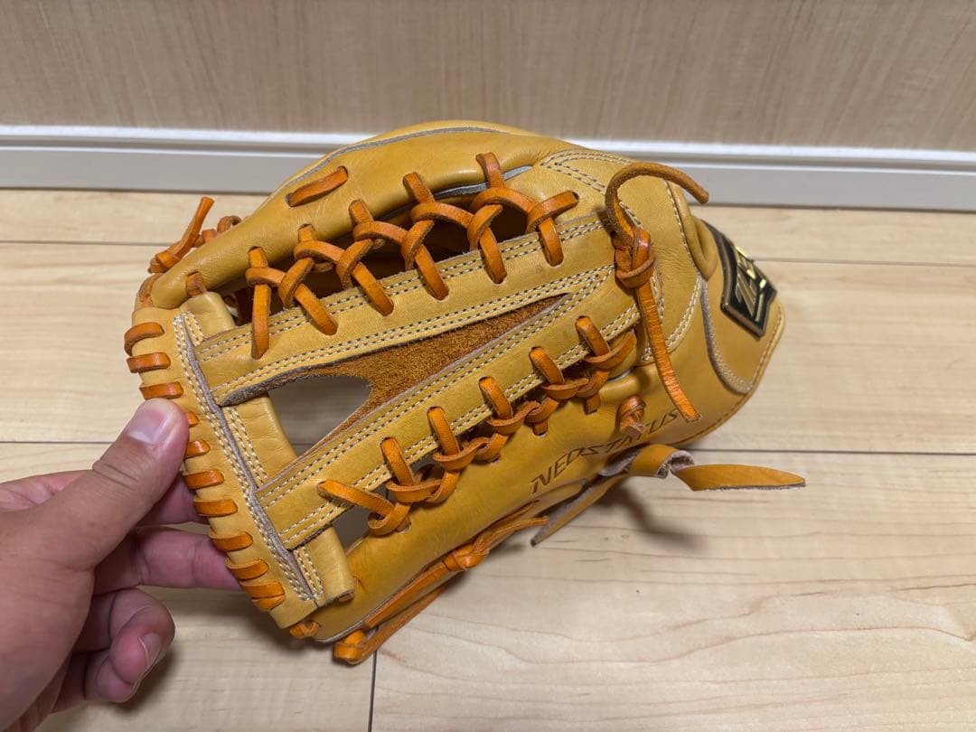 ZETT 軟式グローブ イエロー