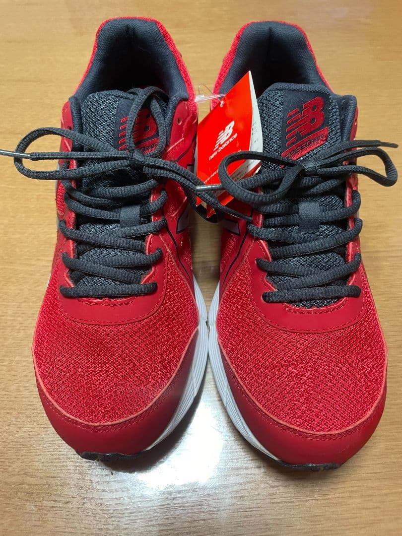 New Balance ランニングシューズ レッド/グレー M390 2E