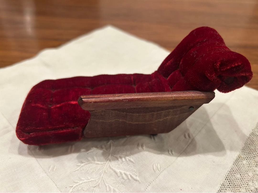 ドール用　ソファ　長椅子　チェア　フランス　アンティーク　ヴィンテージ