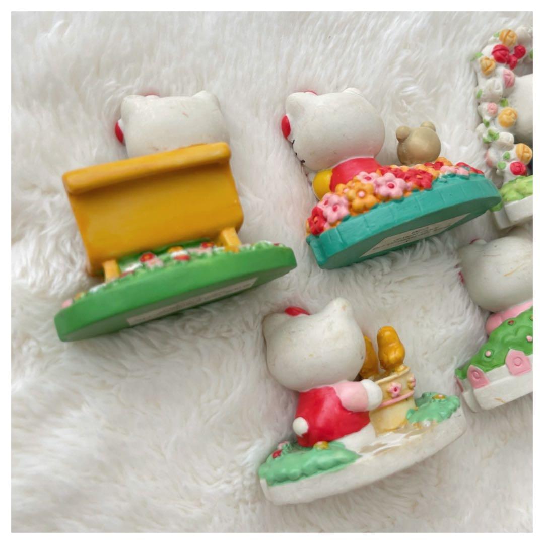 当時物 レア ハローキティ 陶器 置物 フィギュア まとめ売り 1998年製