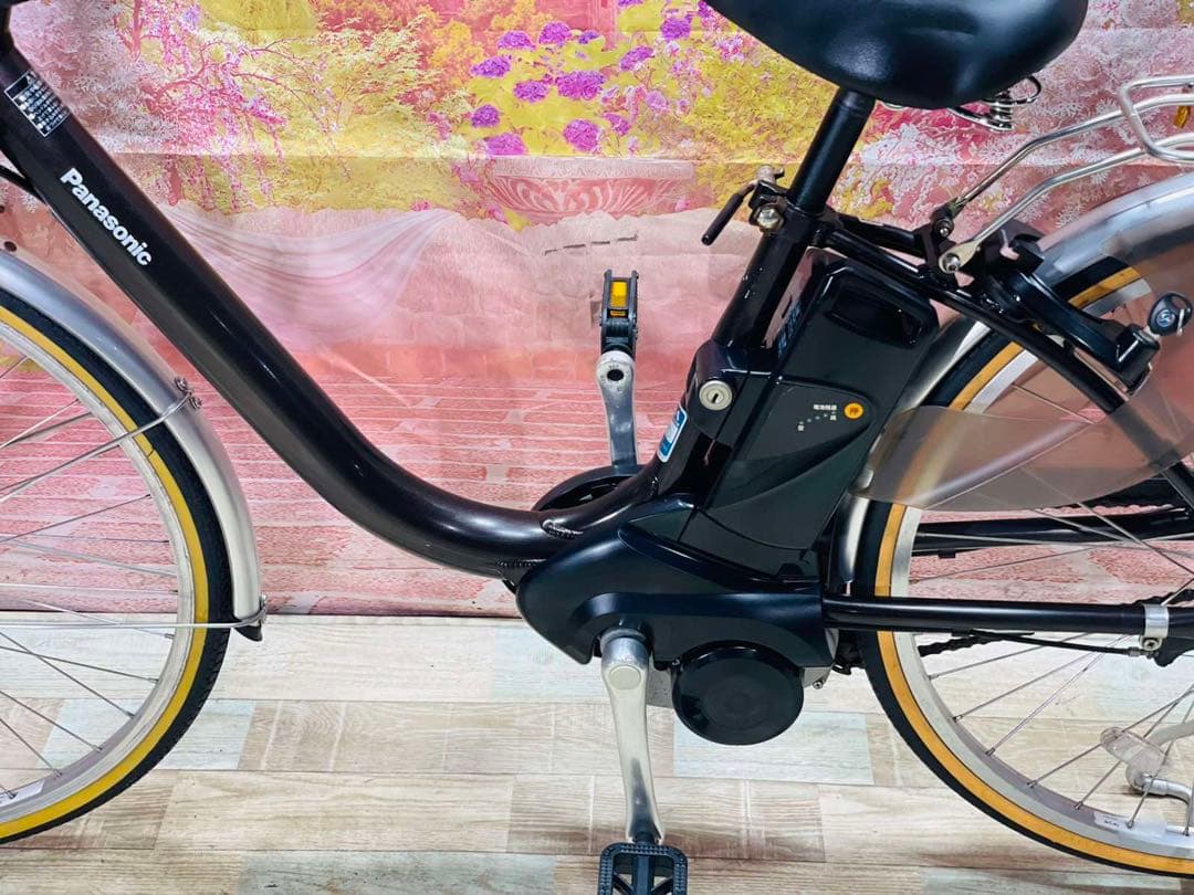 K2917 電動自転車パナソニック ママチャリ 26インチ 8.9Ah 送料無料