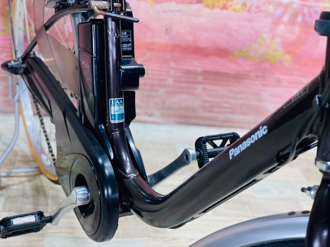 K2917 電動自転車パナソニック ママチャリ 26インチ 8.9Ah 送料無料
