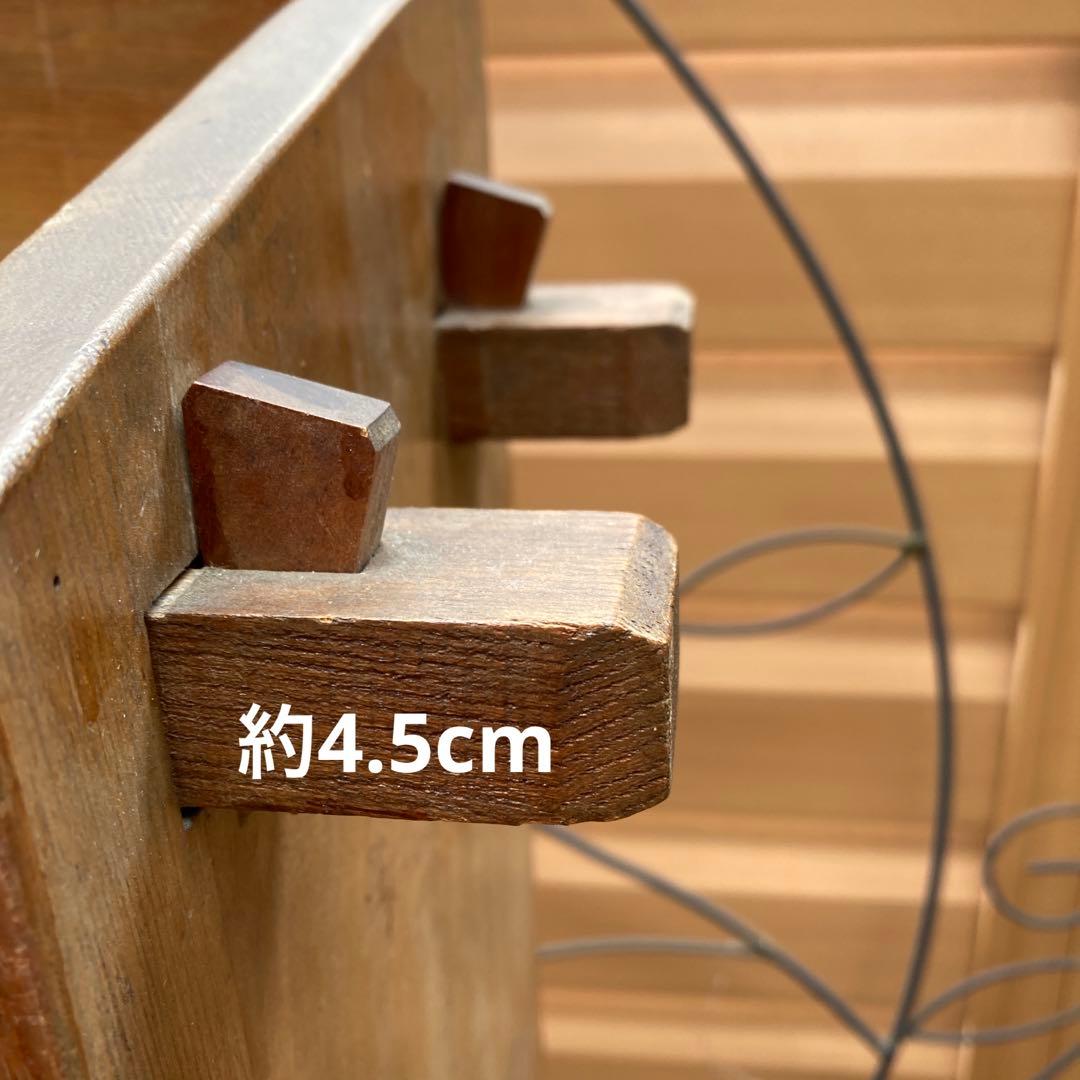 昭和レトロ　本棚　楔棚　木製　くさび