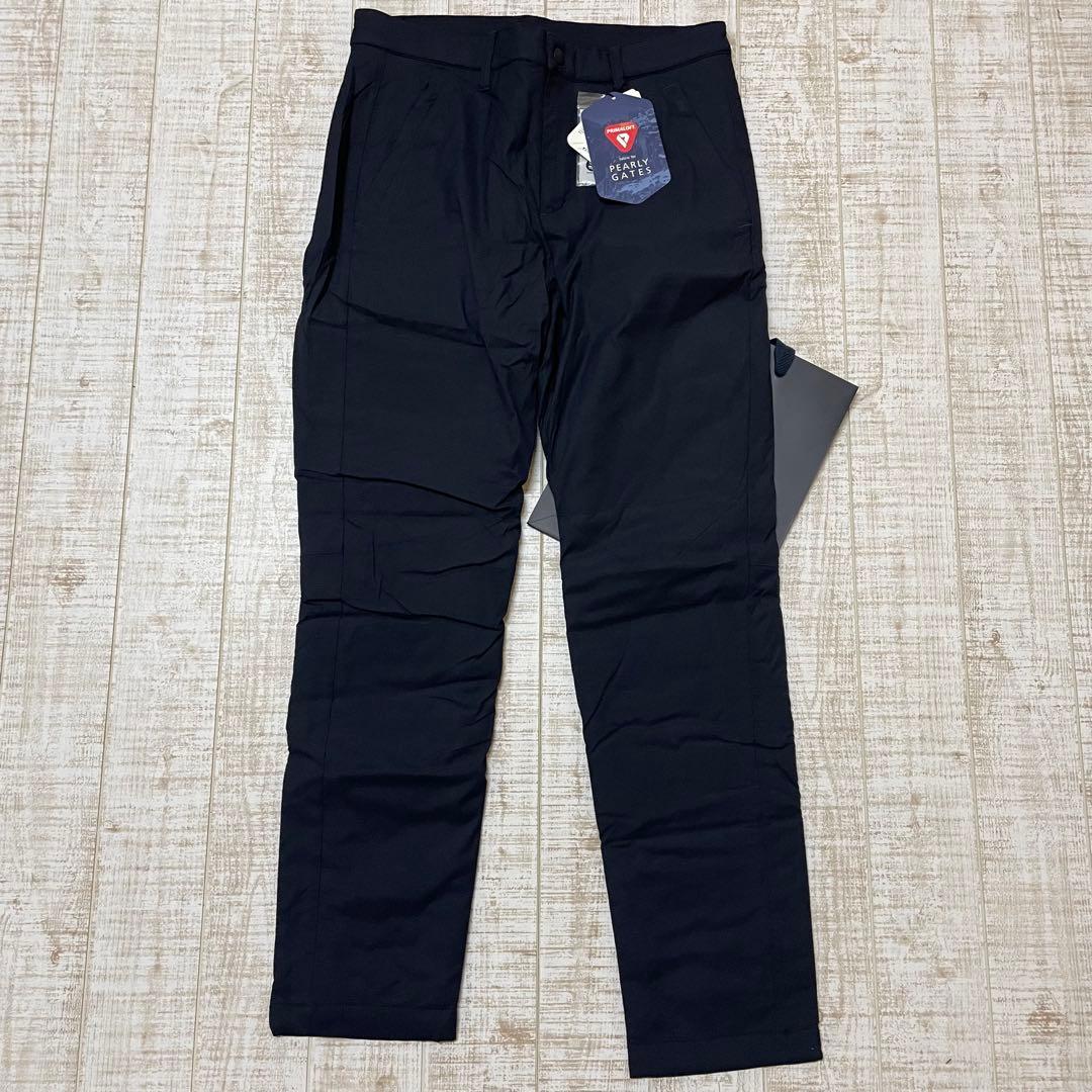 新品 パーリーゲイツ パンツ 中綿 プリマロフト ネイビー Lサイズ（5）