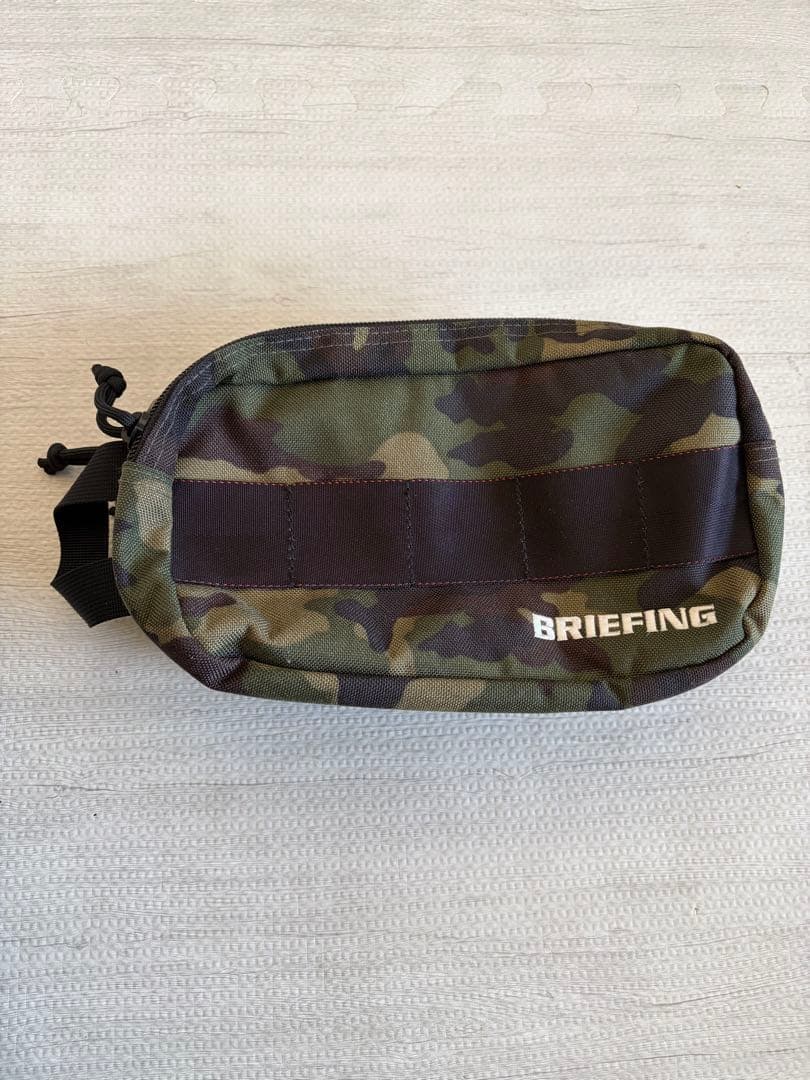 値下げ！BRIEFING ブリーフィング カモフラージュ　迷彩 ダブルジッパー