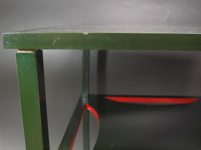 ★　駒沢利斎　糸巻棚　表千家　十三代　即中斎の花押★x517