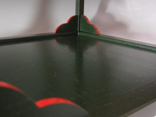 ★　駒沢利斎　糸巻棚　表千家　十三代　即中斎の花押★x517