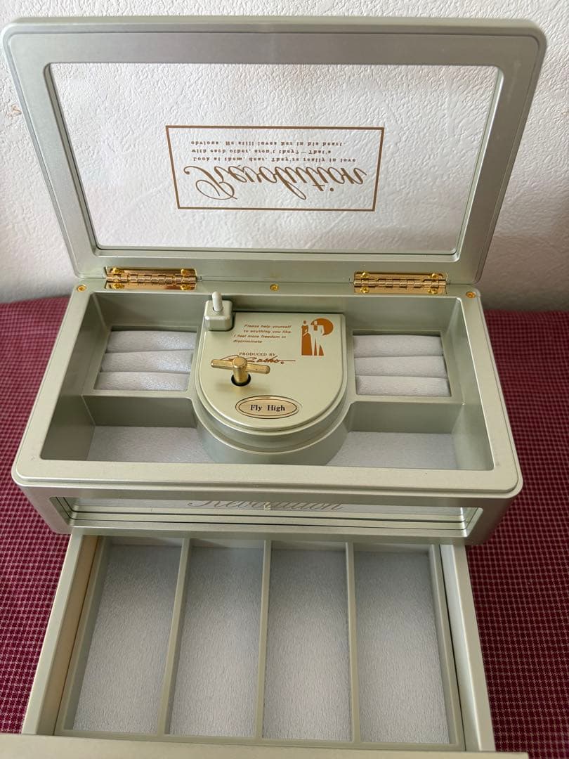 浜崎あゆみ　オルゴール fly high アクセサリーケース 新品未使用