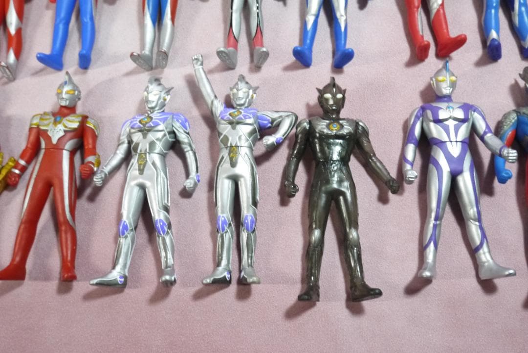 ウルトラヒーローシリーズ　800サイズ　新金型ソフビ　44体セット