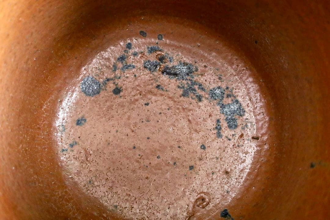 陶磁器【壺　三彩　アンティーク　古民窯】