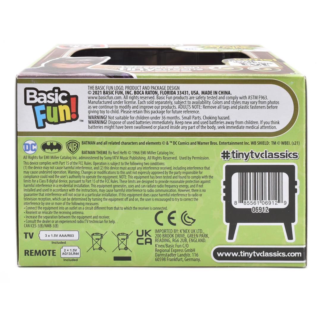 Tiny TV Classics バットマン ミニチュア ミニテレビ リモコン付