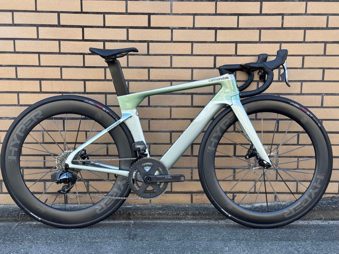 美品　キャノンデール　システムシックス　スラム　etap ホイール抜き