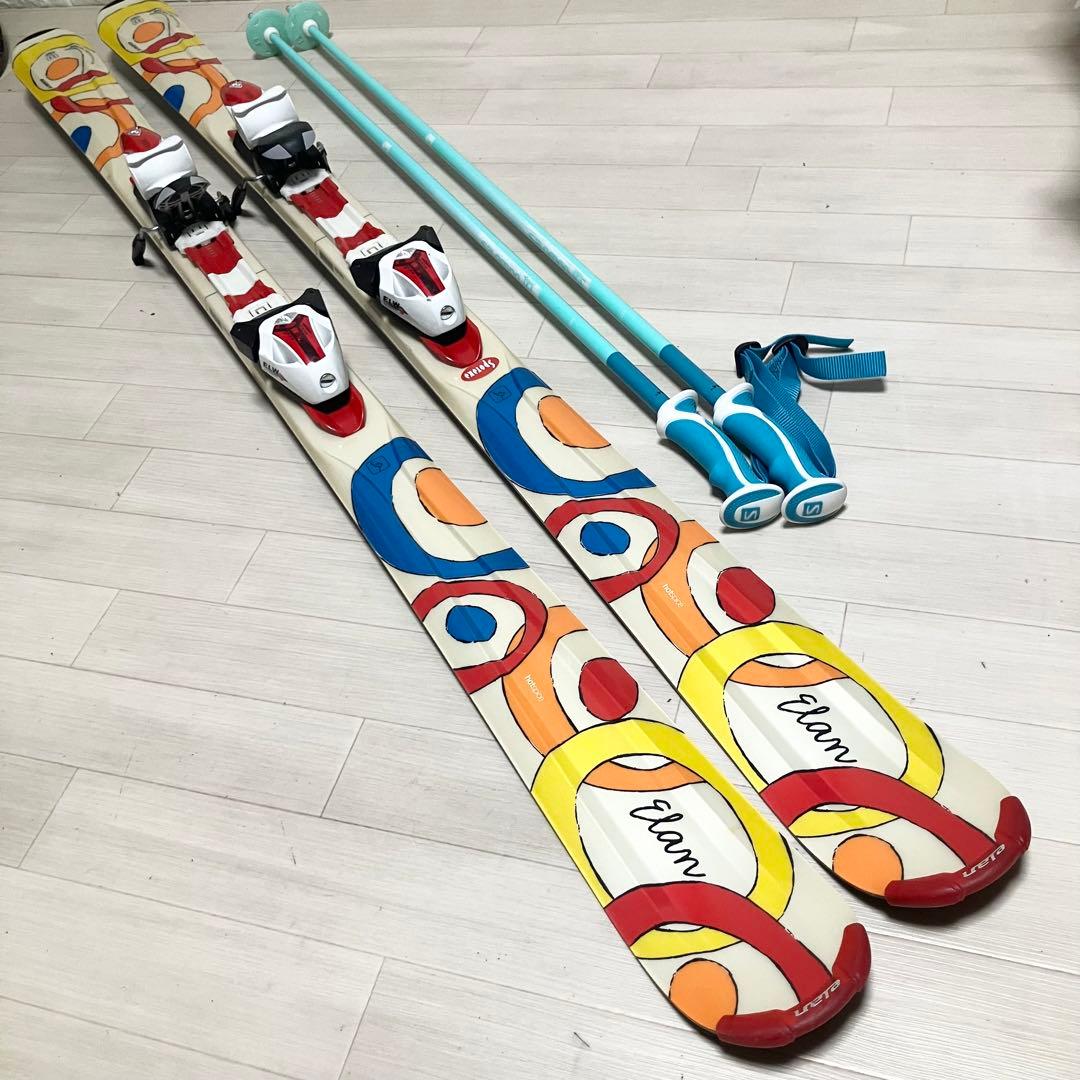 【良品】ストック付/elan HOTspice エランスキー152 ケース付