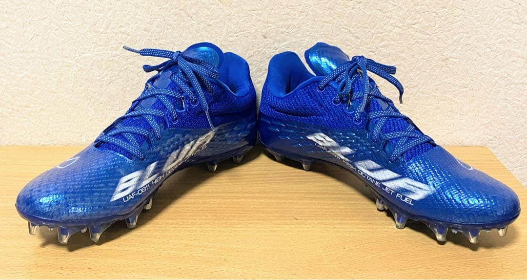 ★美品！UNDER ARMOUR UAF-081 チームロイヤルブルースパイク