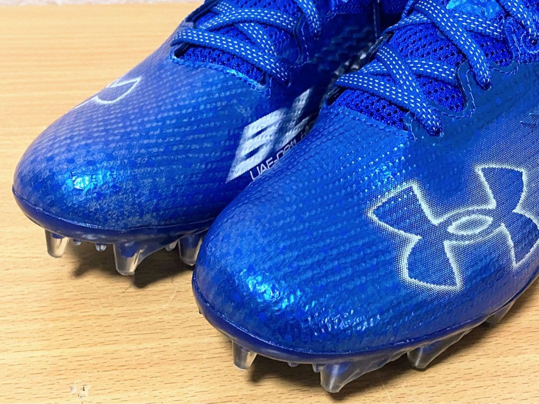 ★美品！UNDER ARMOUR UAF-081 チームロイヤルブルースパイク