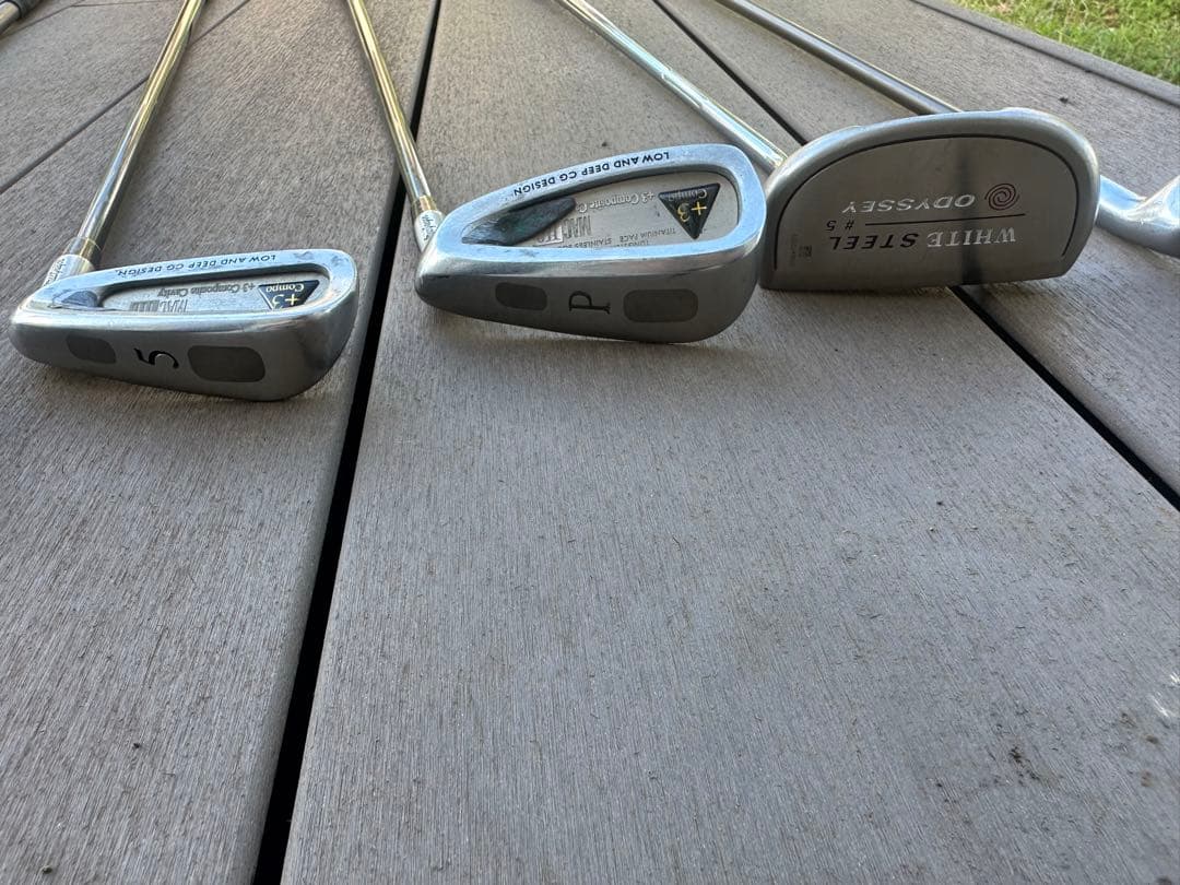 SANDREWS ゴルフバッグ 黒　クラブセット付き