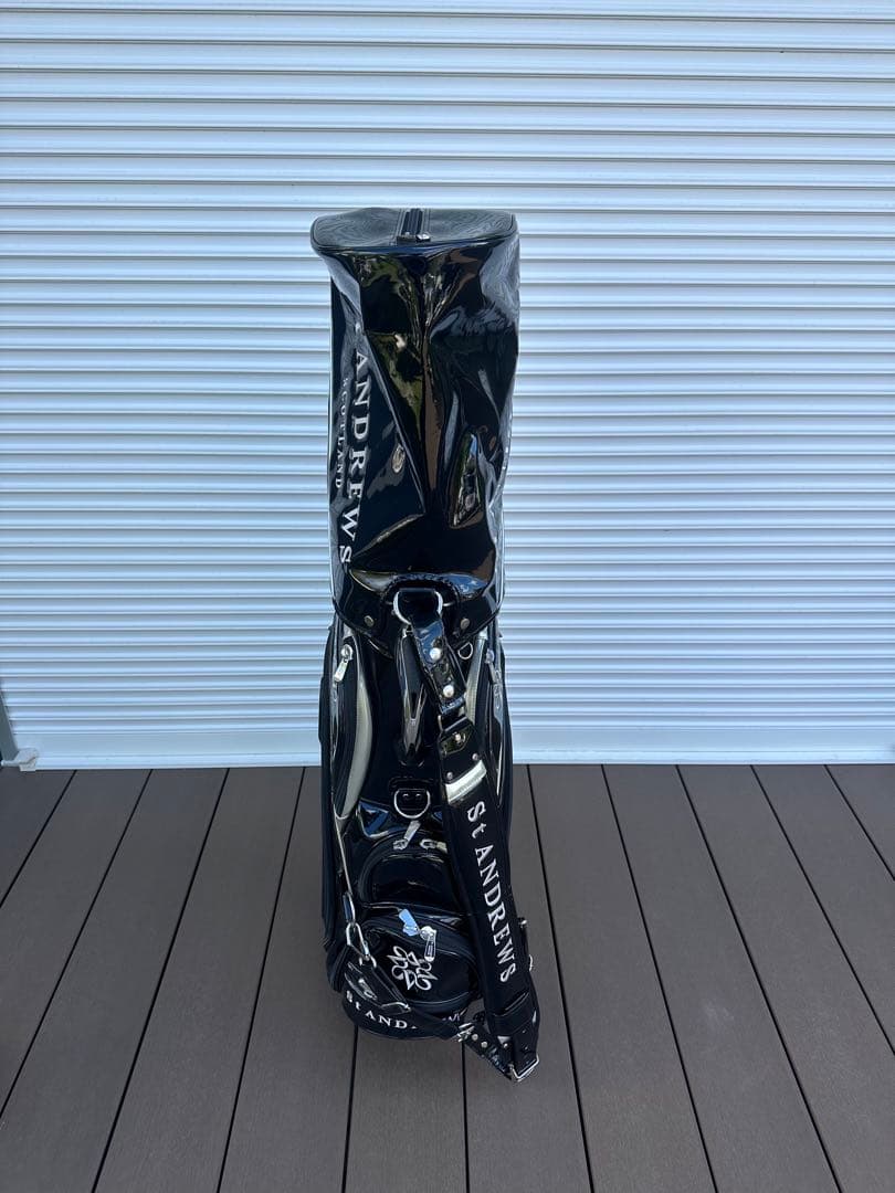 SANDREWS ゴルフバッグ 黒　クラブセット付き