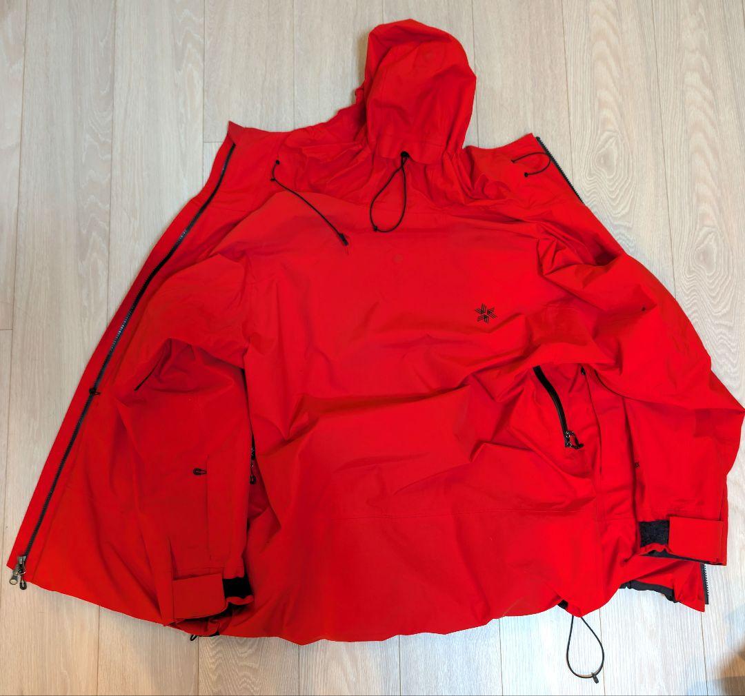 Goldwin スキーウェア スノーボードウェア ゴアテックス Lサイズ 赤