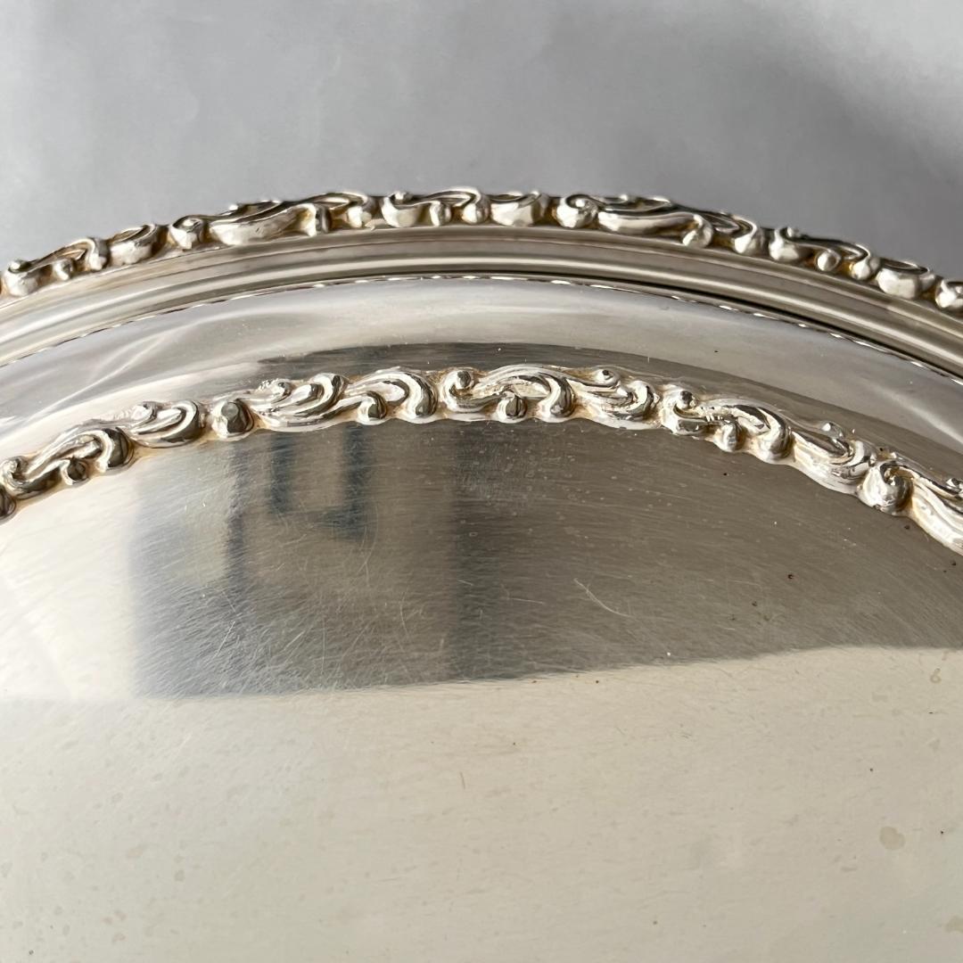 【Marlboro】 レリーフのアントルメサーバー 【シルバープレート】