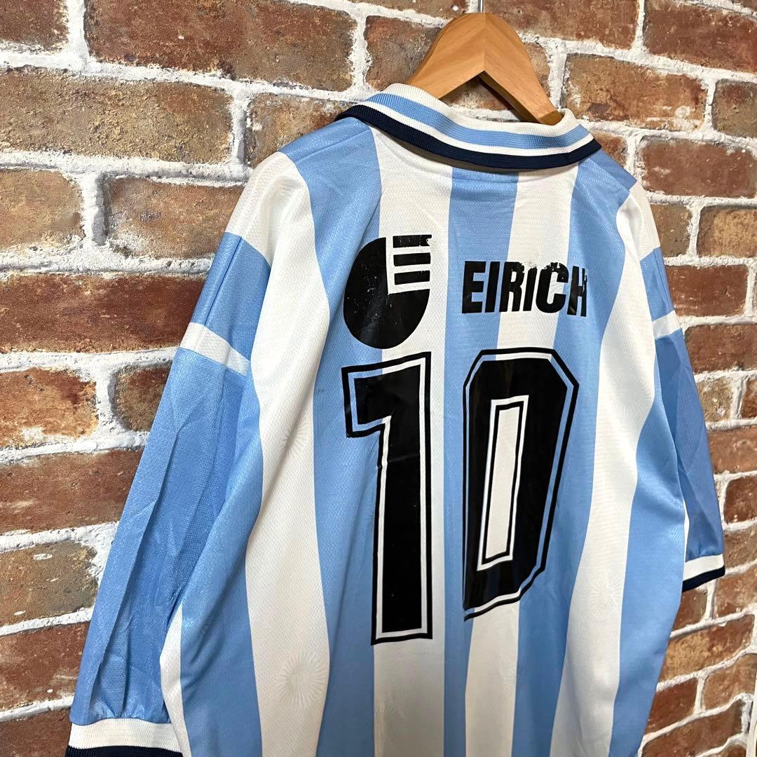 【希少】Reebok '99 アルゼンチン代表　ユニフォーム　size:XL