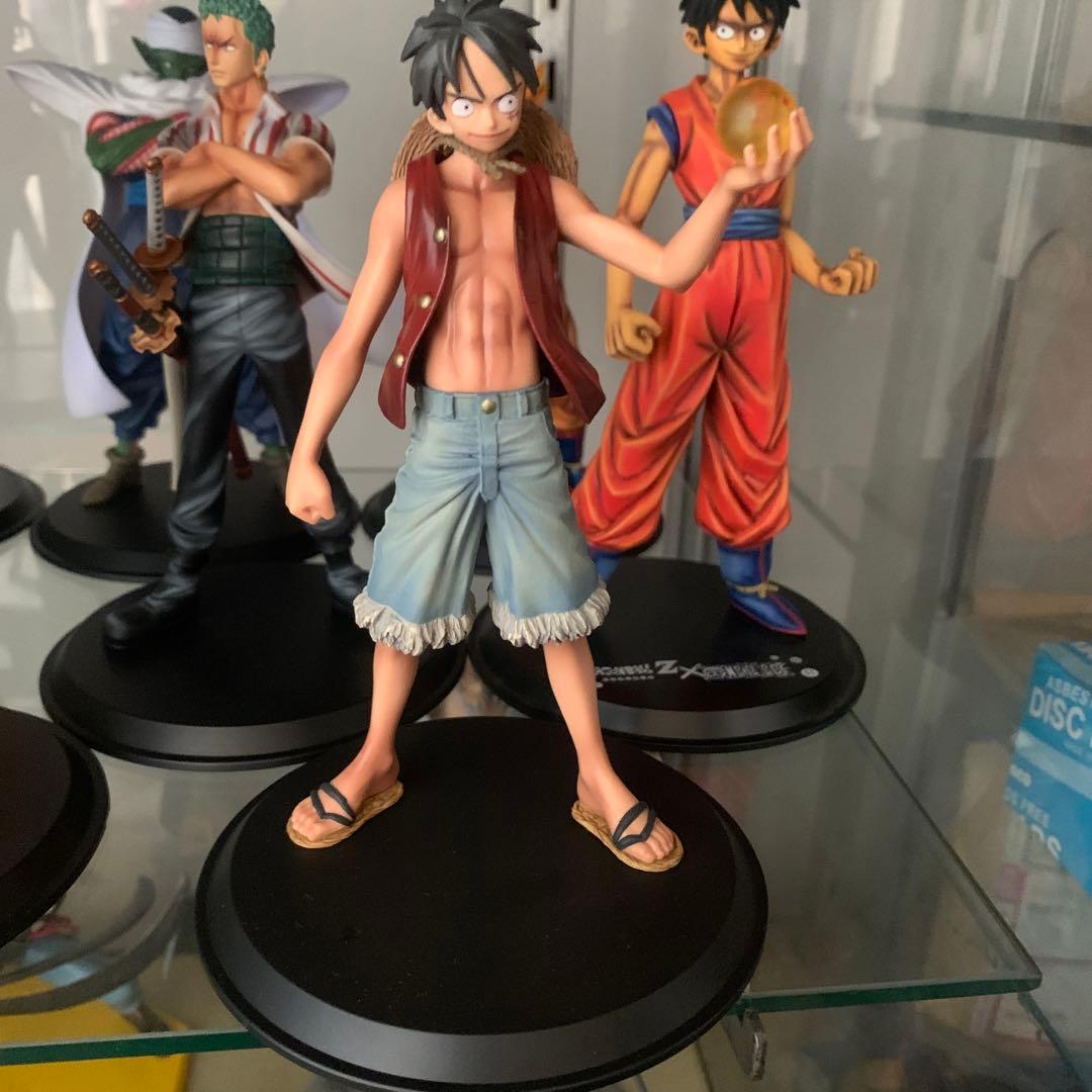 ドラゴンボール×ワンピースリペイントコラボフィギュアセット