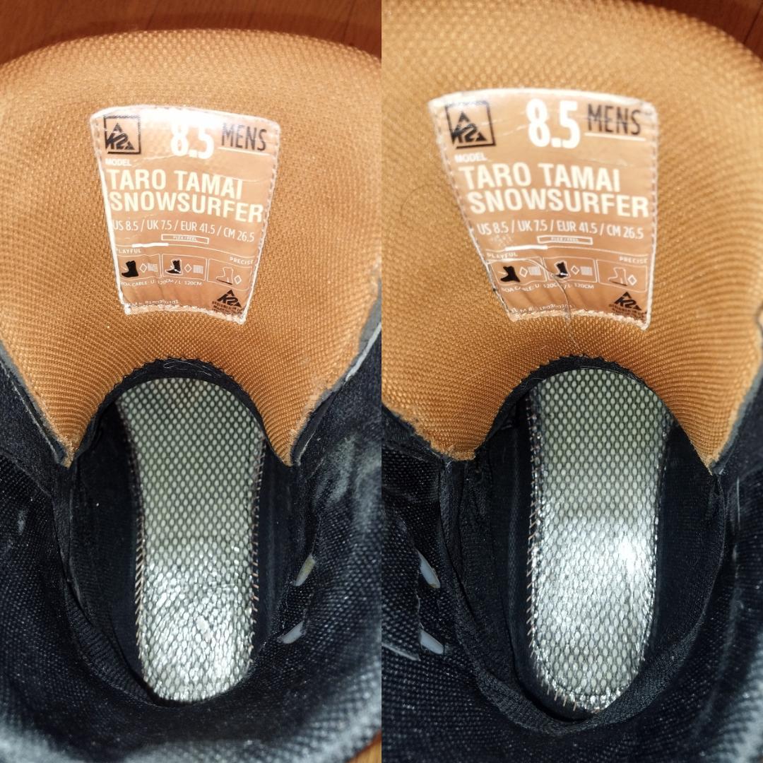 K2 TT TARO TAMAI SURFER 26.5 ブーツ