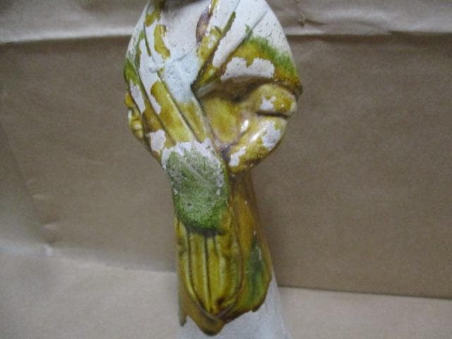 中国　唐三彩　女子俑　M29-1