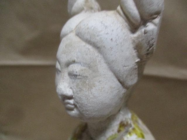 中国　唐三彩　女子俑　M29-1