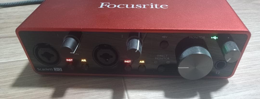 DTM・DAW FOCUSRITE Scarlett 2i2 3rd Gen