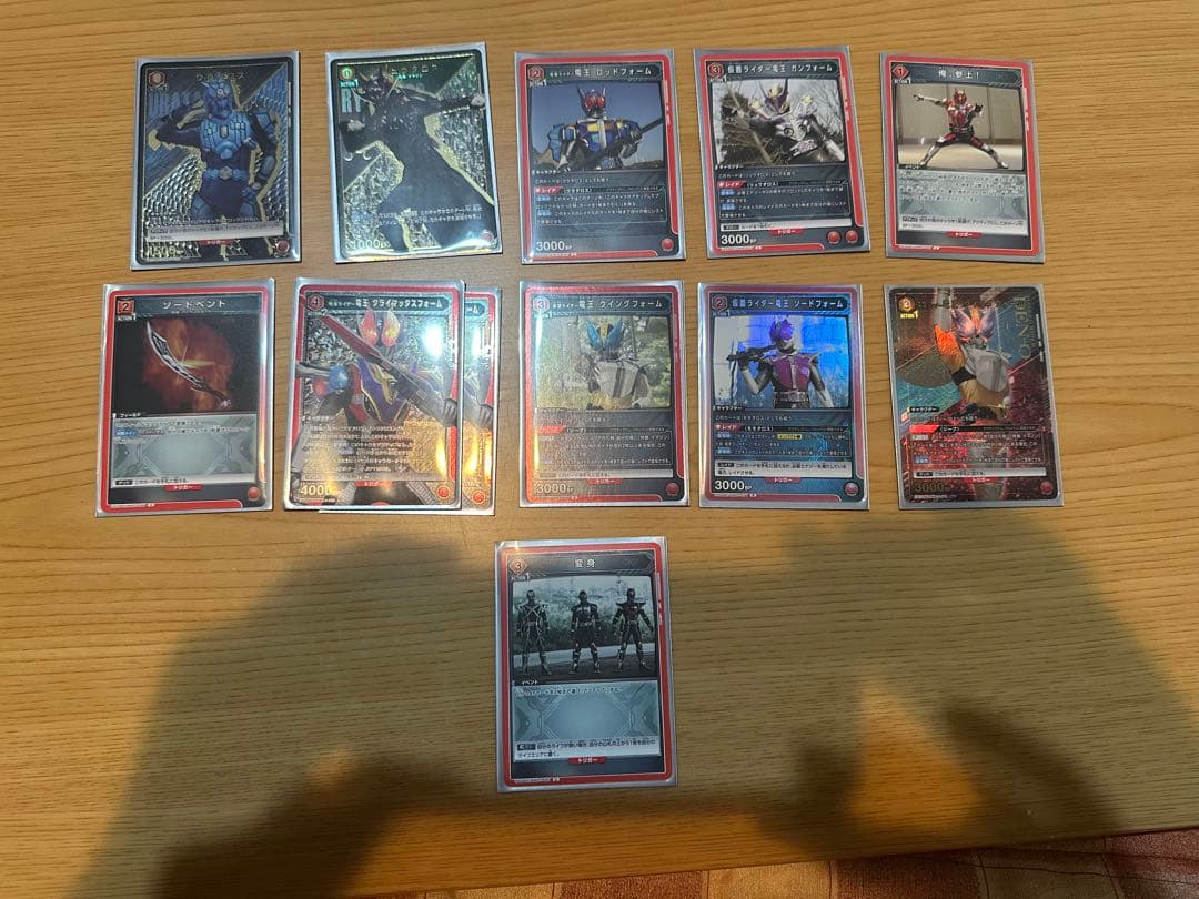 【UNION AREANA】電王デッキ ほぼフルパラデッキ ※補助パーツ付き