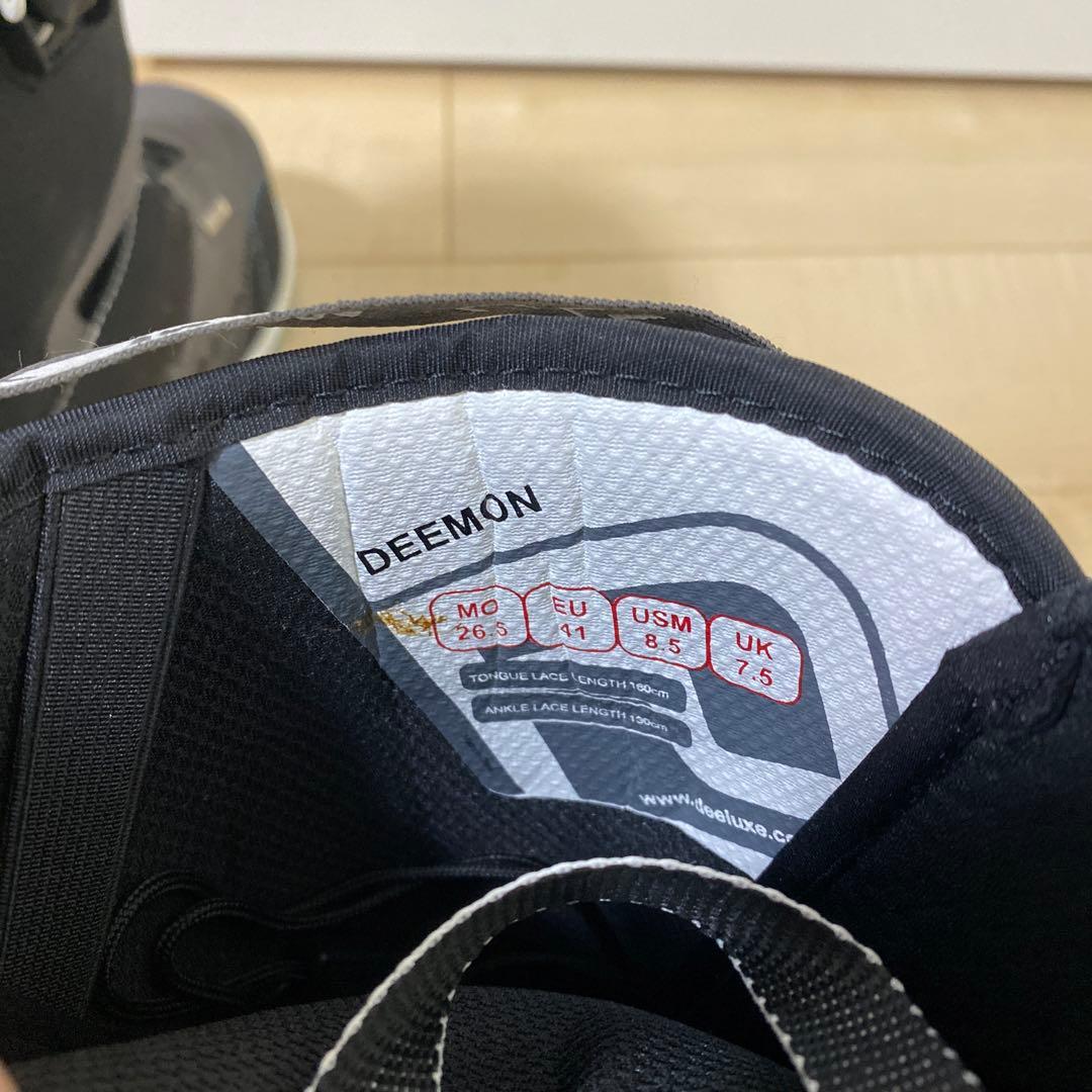 【美品_即日発送】スノボブーツ　DEELUXE DEEMON 26.5cm