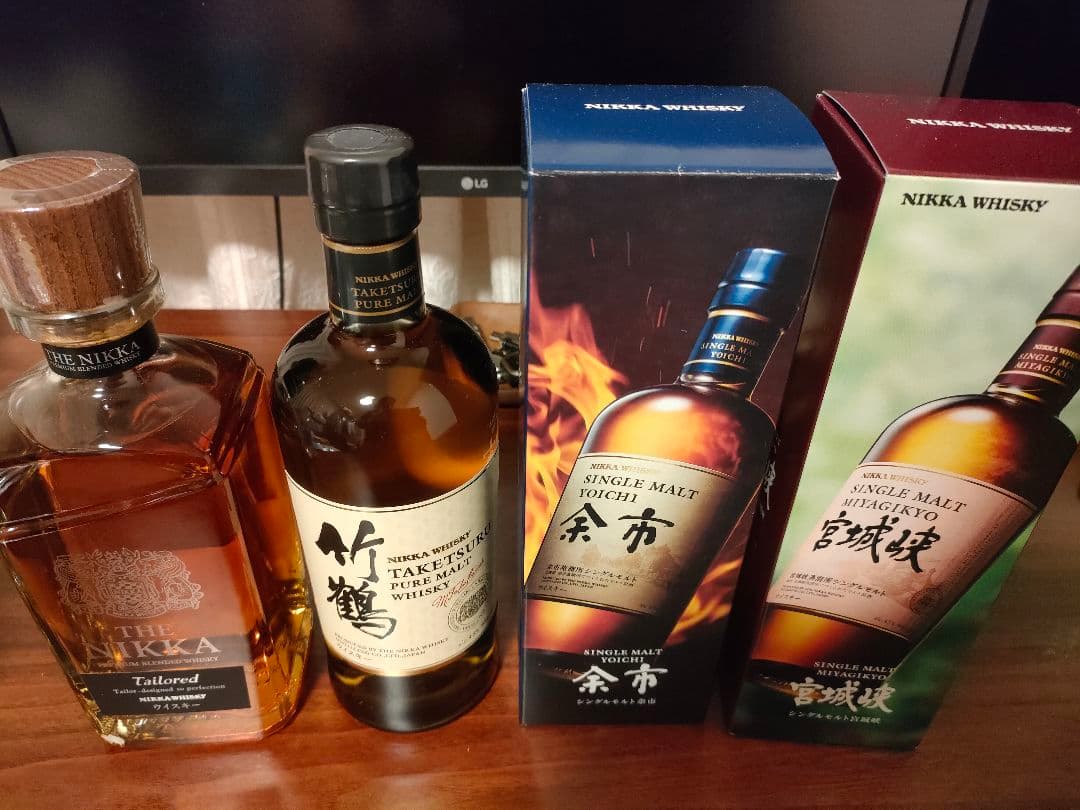 NIKKA 竹鶴 余市 宮城峡 the nikka テイラード セット