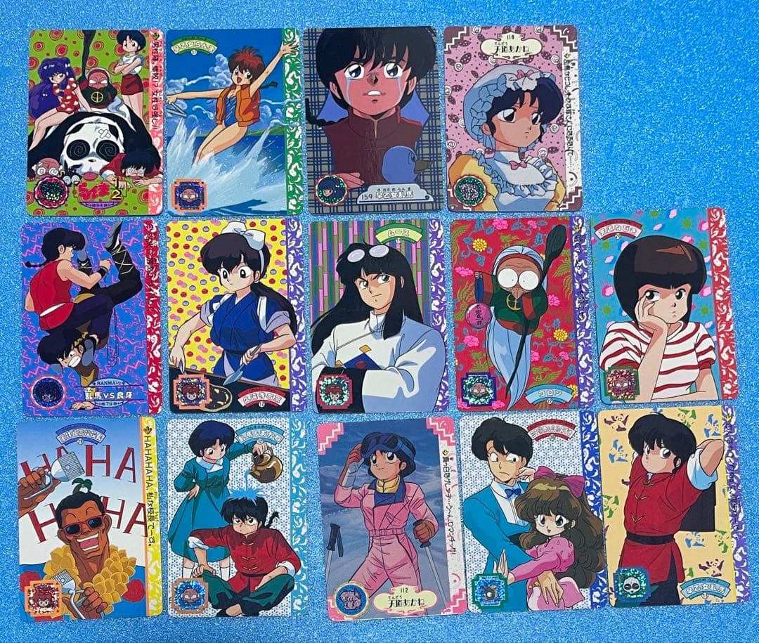 らんま1/2 カードダス　72枚　まとめ売り　人気デザイン多数