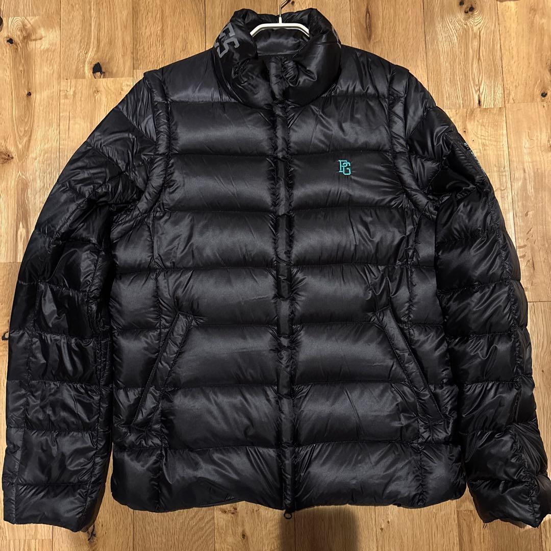 パーリーゲイツ ブラック 2way ダウンジャケット