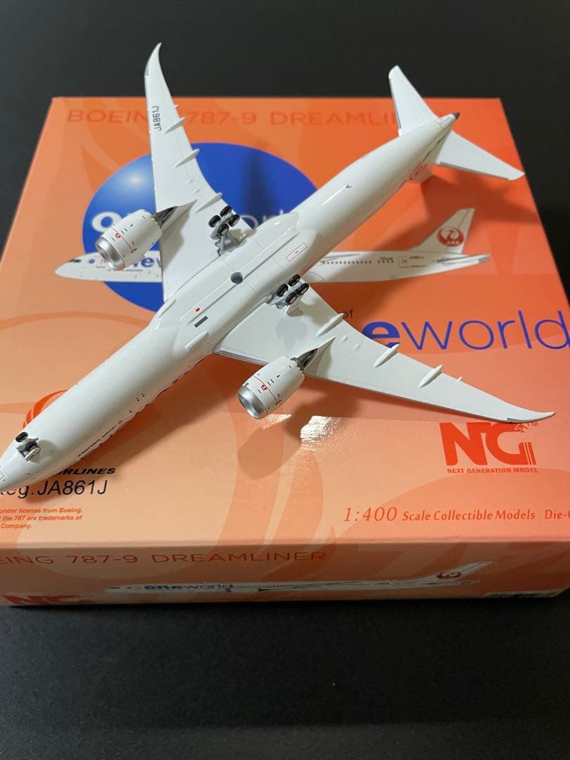 JAL ボーイング787-9 oneworld塗装 NGモデル1/400
