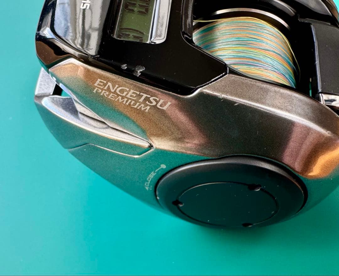 シマノ 18 エンゲツ プレミアム 150HG 右巻き ダブルハンドル 炎月