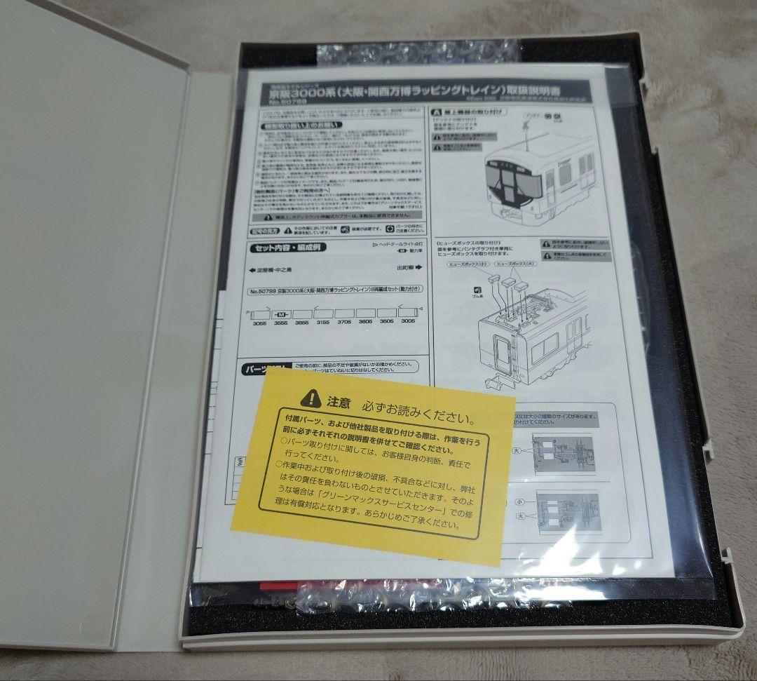 グリーンマックス５０７９９　京阪３０００系（大阪・関西万博ラッピングトレイン）