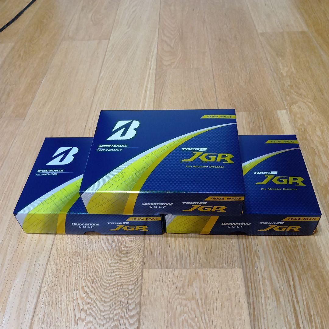 新品ブリジストンツアーB JGR2025ゴルフボールパールホワイト3ダース