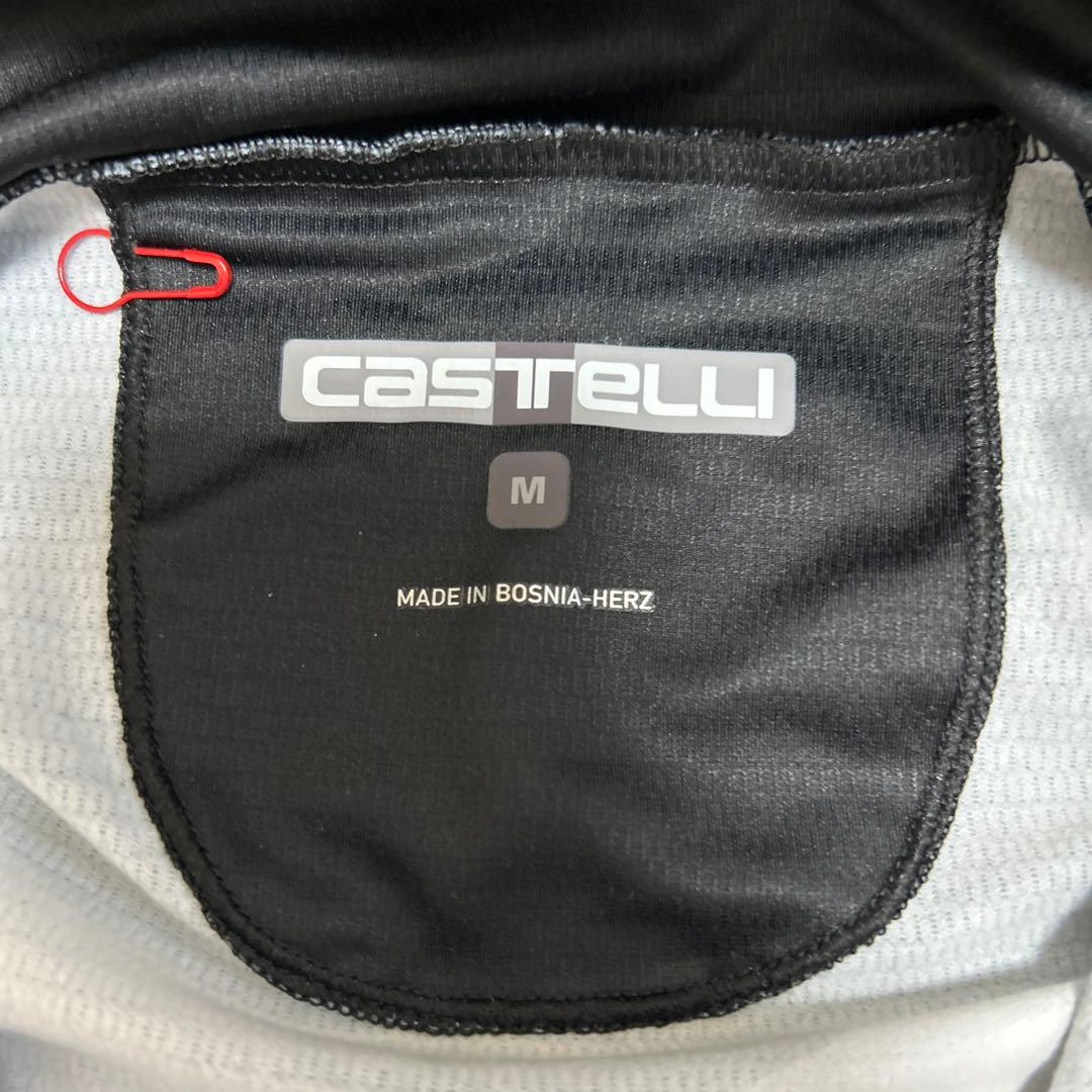 CASTELLI 長袖ジャージ M、ビブタイツ S