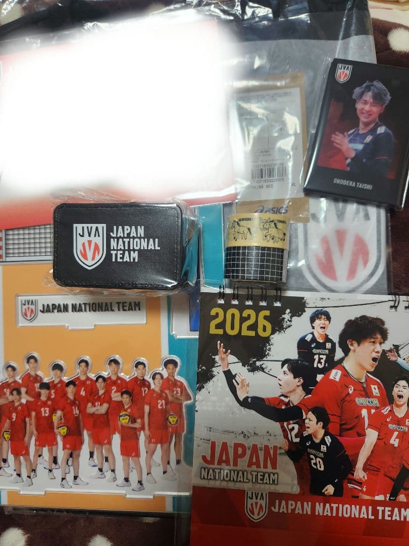 限定/男子バレー2025年グッズ7点セット 宮浦健人直筆サイン付き