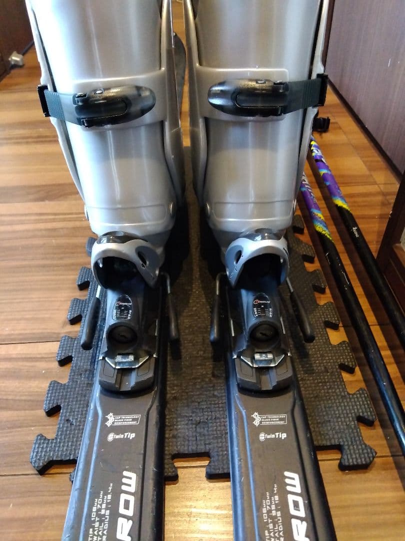 高品質！KASTLE/学生・メンズ用/スキーセット・メンテ・WAX済み✔