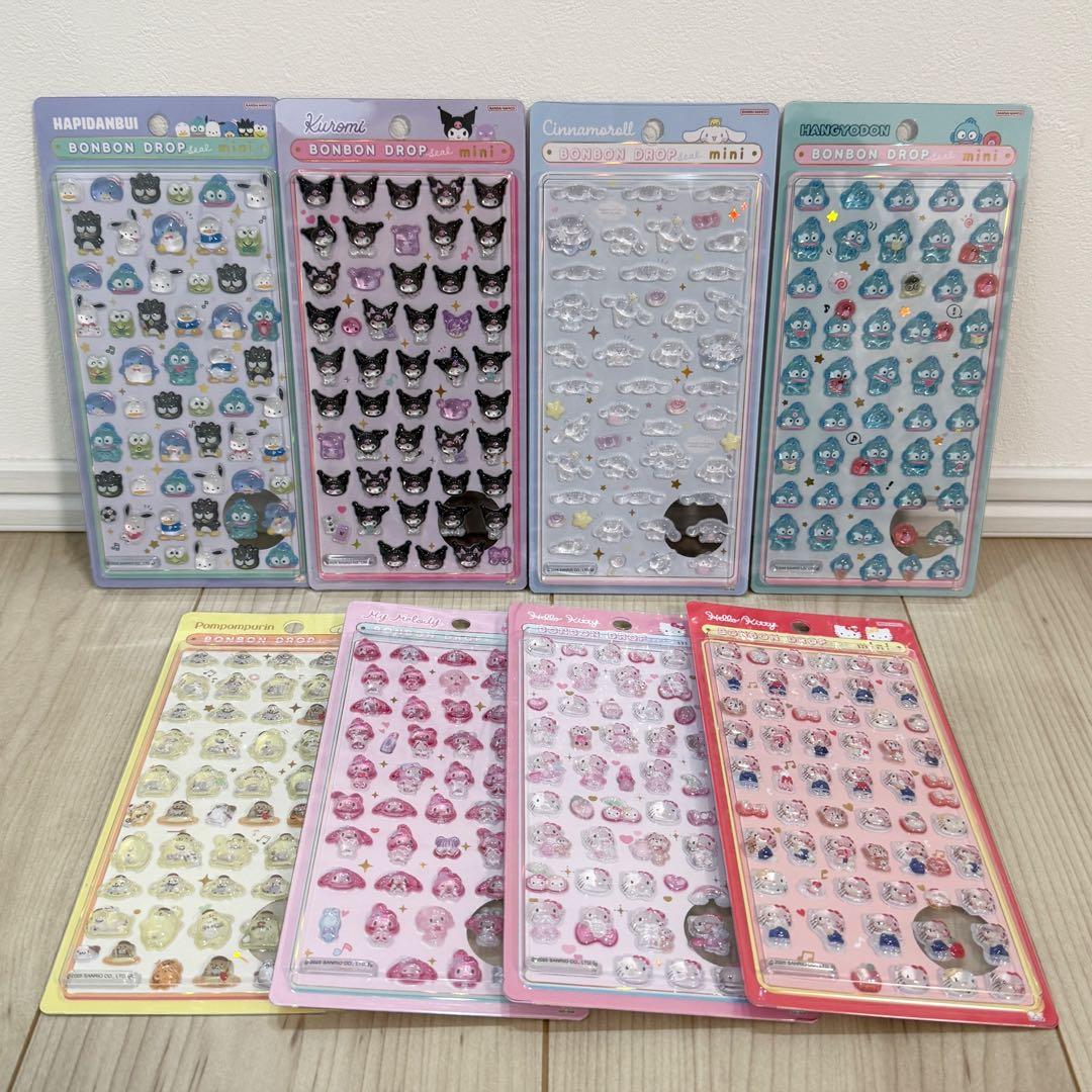 サンリオ キャラクター ステッカーセット 8枚