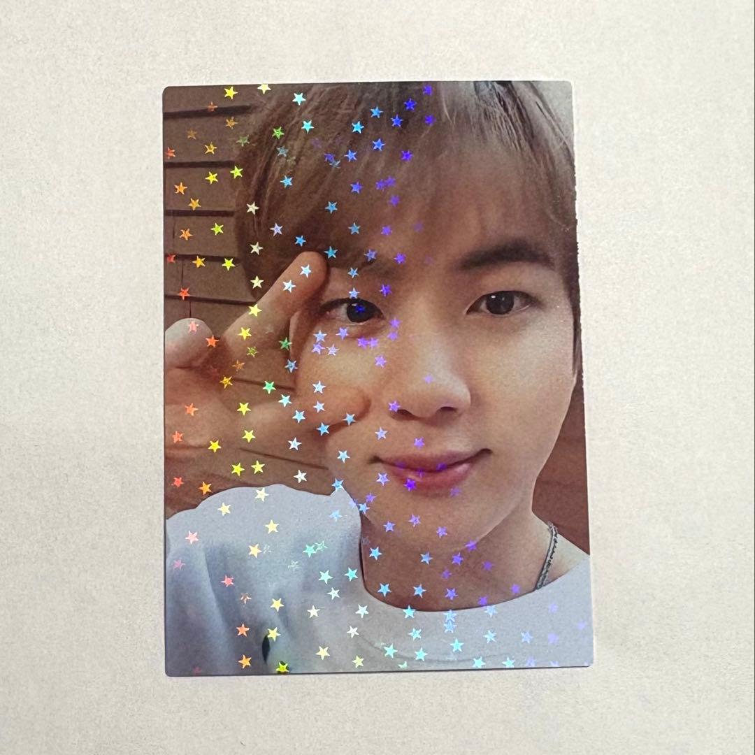 BTS Jin fc更新 ホログラム トレカ ジン