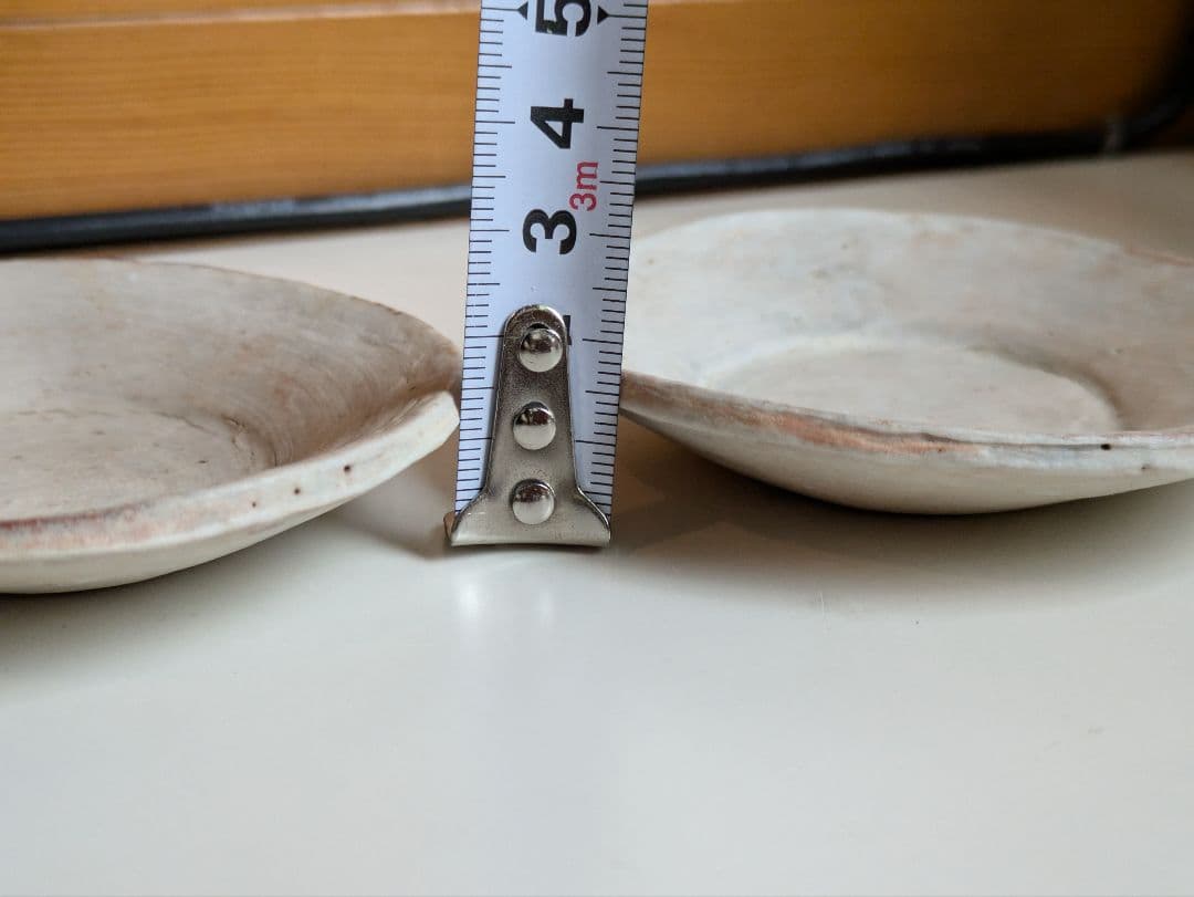 石原稔久　ちいさな皿　2枚