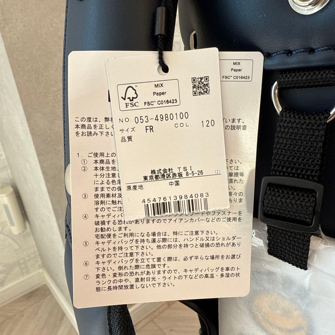 【未使用品】PEARLY GATES PG1989 ゴルフバッグ ボール付き