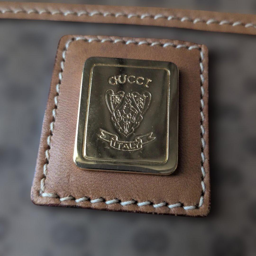 ♥海外からやってきた物♥ GUCCI マイクロソフトトランク ボストンバッグ