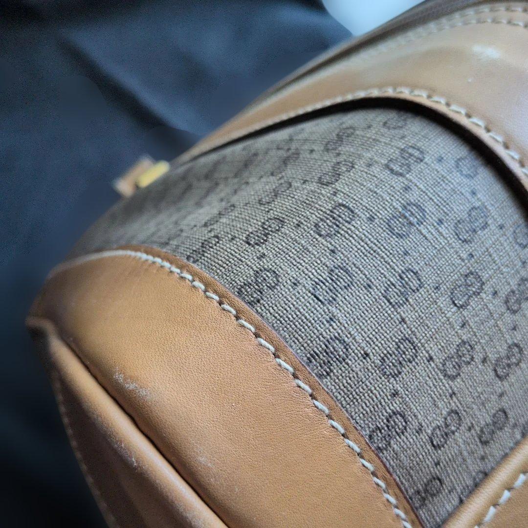 ♥海外からやってきた物♥ GUCCI マイクロソフトトランク ボストンバッグ