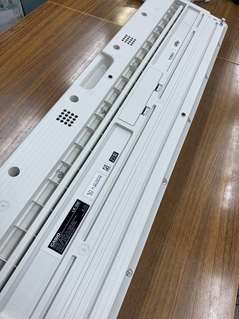 CASIO カシオ　光ナビゲーションキーボード　LK-530　純正ペダル付き