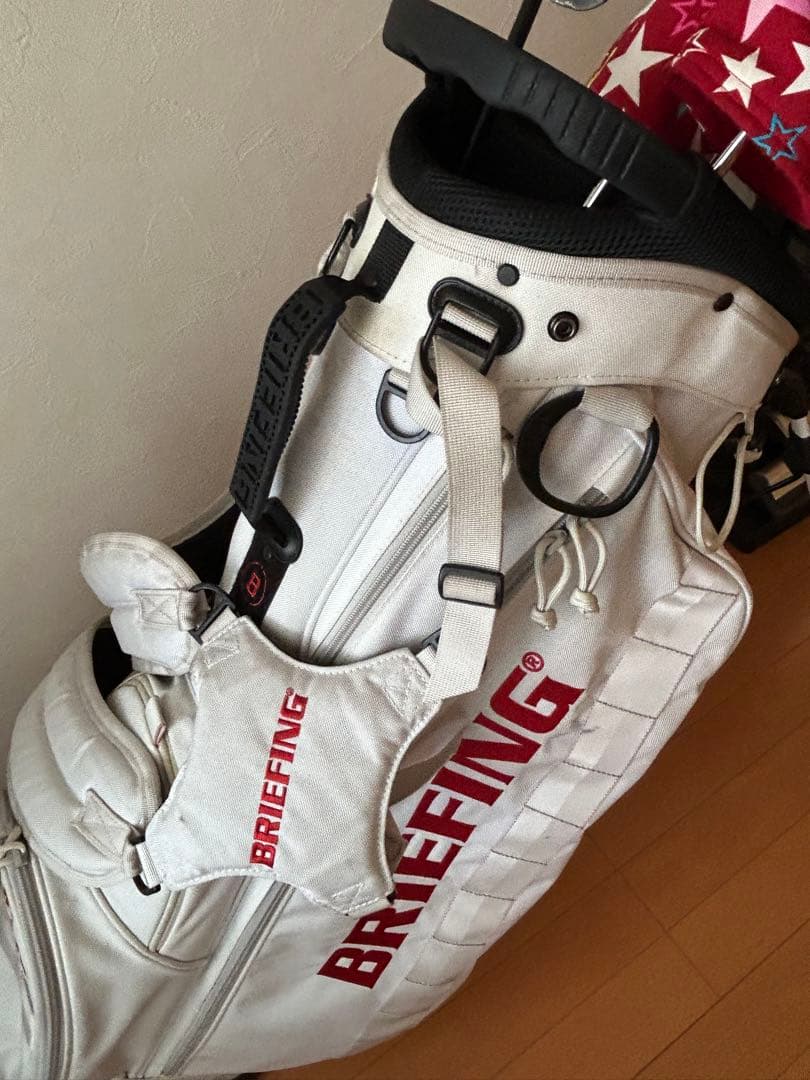 ブリーフィングスタンド式キャディバッグ